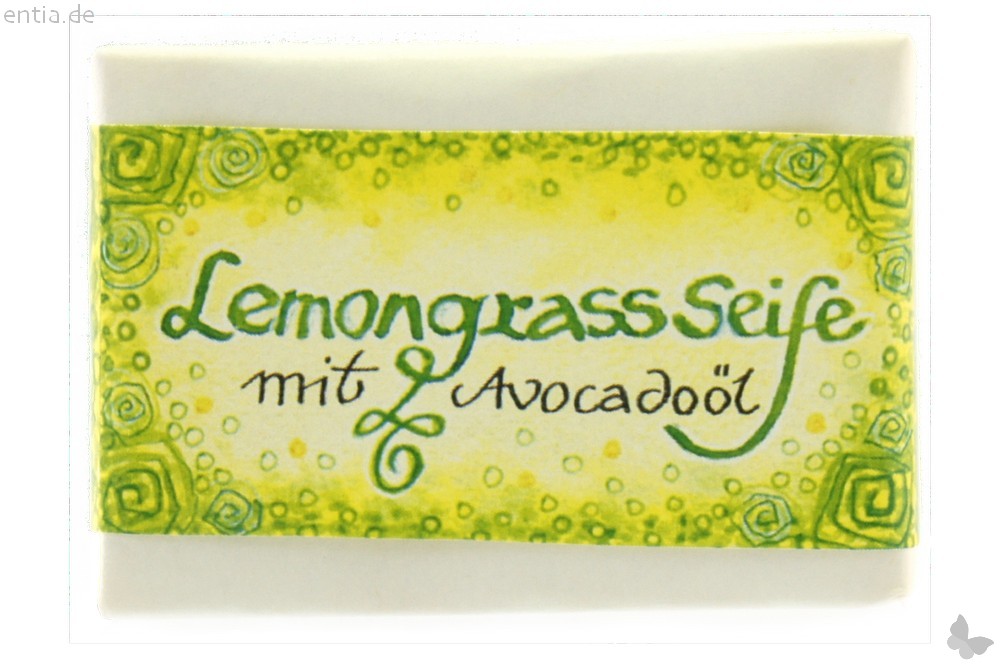 Lemongrass-Seife - Blockseife 