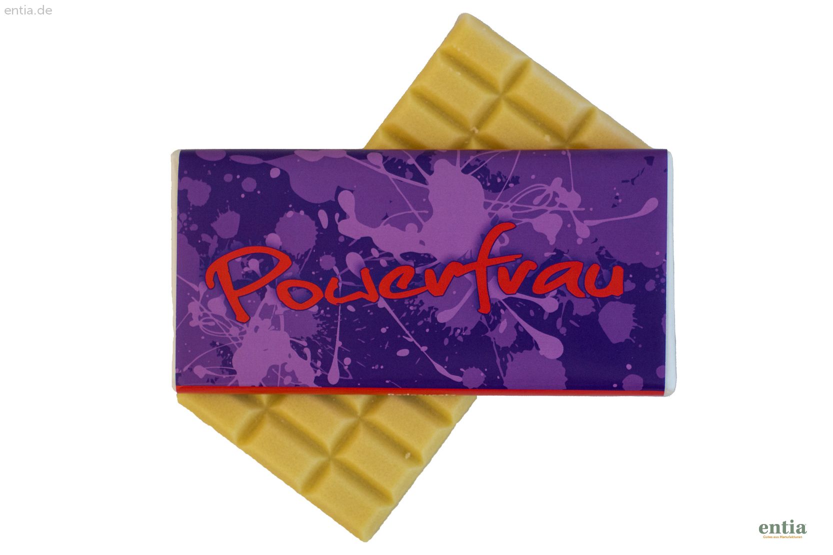 Badeseife: Bade-"Schokolade" "Powerfrau" 