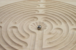 Labyrith von Chartres Buchenholz 